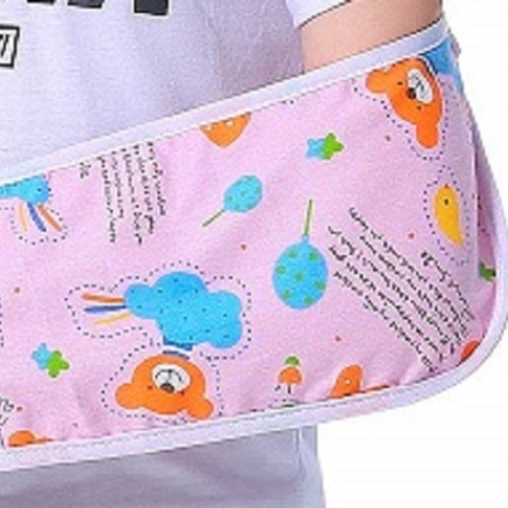 Ledhlth Kids Arm Sling for Girls Pink Bear Kids Size L